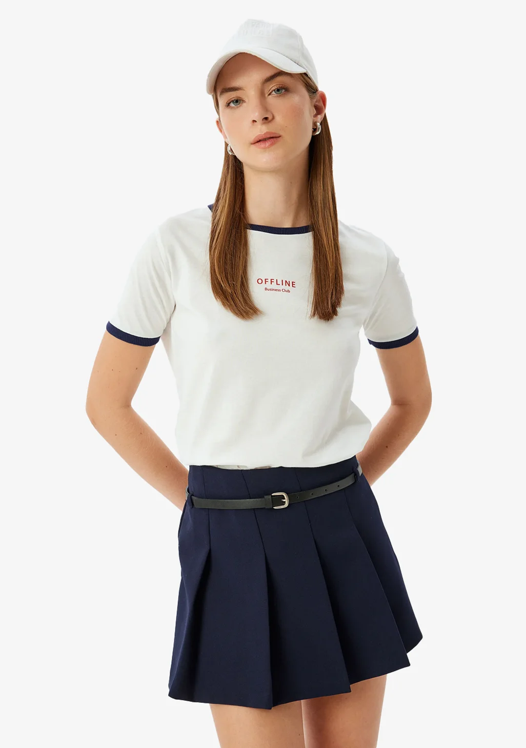 Textured Jersey Top